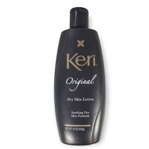 KERI original dry skin‎ lotion black bottle new 15 oz